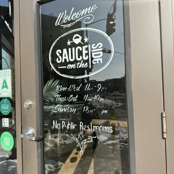 Sauce on the Side - Storefront - Salad Near Me - St. Louis, Missouri Sauce on the Side - Storefront - Salad Near Me - St. Louis, Missouri