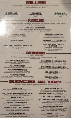 Menu photo 4 The Main Event Farmingdale, NY Menu photo 4 The Main Event Farmingdale, NY