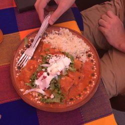 Sazon Mexicano - Chicken enchaladas