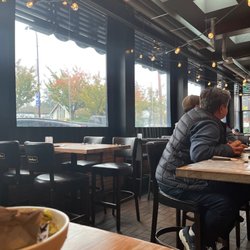 Browns Socialhouse Langford - Patio on a rainy day