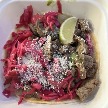 Electric Burrito - Carne tacos mislabeled as portobello tacos - Mexican Near Me - New York, New York Electric Burrito - Carne tacos mislabeled as portobello tacos - Mexican Near Me - New York, New York