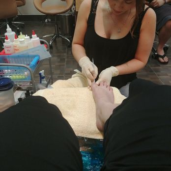 Top Nails Spa - First pedicure here. I usually did my brows done only. But brows and toes today. Thank yoo boo - Nail Salons Near Me - Henderson, Nevada