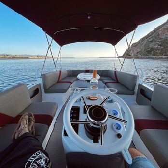 Estero Adventures - Bring a bottle of wine (or your favorite beverages) and play your favorite tunes on the Bluetooth stereo system while cruising the harbor. - Boating Near Me - Morro Bay, California Estero Adventures - Bring a bottle of wine (or your favorite beverages) and play your favorite tunes on the Bluetooth stereo system while cruising the harbor. - Boating Near Me - Morro Bay, California