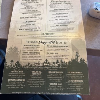 Forrester's Bar and Grill - Breakfast menu - New American Near Me - Eugene, Oregon Forrester's Bar and Grill - Breakfast menu - New American Near Me - Eugene, Oregon
