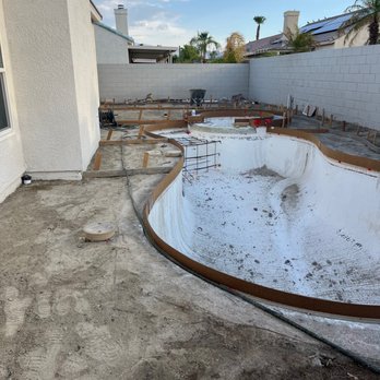 Desert Sunrise Pools - It's cheaper to refinishing an existing pool than install new one.
Paint exterior of house after pool/pad is done, before landscaping. - Pool & Hot Tub Service Near Me Desert Sunrise Pools - It's cheaper to refinishing an existing pool than install new one.
Paint exterior of house after pool/pad is done, before landscaping. - Pool & Hot Tub Service Near Me