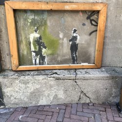 Banksy tiny tag