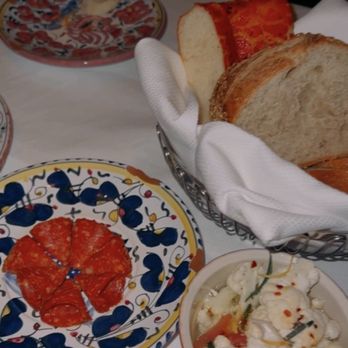 Carbone - Complimentary bread and salami - Italian Near Me - Las Vegas, Nevada Carbone - Complimentary bread and salami - Italian Near Me - Las Vegas, Nevada