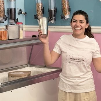 Cerealsly Milky - Owner, Issie, a local, goes out of her way to ensure customers are happy - Ice Cream & Frozen Yogurt Near Me - Juneau, Alaska Cerealsly Milky - Owner, Issie, a local, goes out of her way to ensure customers are happy - Ice Cream & Frozen Yogurt Near Me - Juneau, Alaska