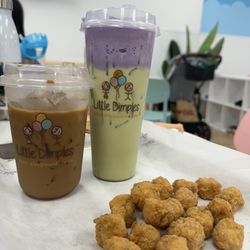 Little Dimples - Vietnamese coffee/ube matcha/popcorn chicken