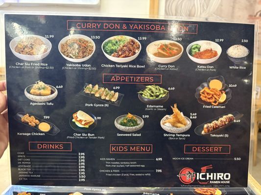 Menu photo 2 Ichiro Ramen House West Bountiful, UT Menu photo 2 Ichiro Ramen House West Bountiful, UT