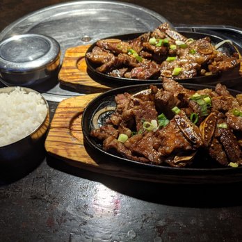 R.O.K. - Kalbi order with white rice, A La Carte - Korean Near Me - Lauderhill, Florida