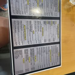 El Pollo Cool - Menu
