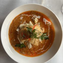 Fried Fish with Curry Saice