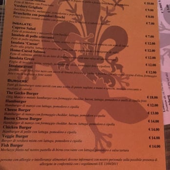 Il Geko - Italian Near Me - Dicomano, FI