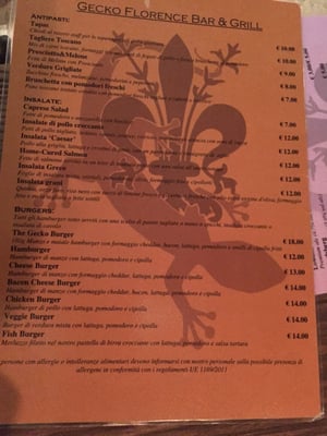 Menu photo 1 Il Geko Dicomano, FI