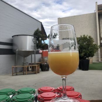 Monkish Brewing - Enjoying a delicious triple IPA in the outdoor seating area - Breweries Near Me - Torrance, California Monkish Brewing - Enjoying a delicious triple IPA in the outdoor seating area - Breweries Near Me - Torrance, California
