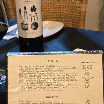 Depikofino - Menu - Signature Cuisine Near Me - Seville, SE Depikofino - Menu - Signature Cuisine Near Me - Seville, SE