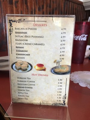 Menu photo 2 Bayshore Mediterranean Grill Tampa, FL Menu photo 2 Bayshore Mediterranean Grill Tampa, FL