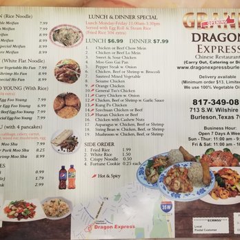 Dragon express - Chinese Near Me - Burleson, Texas