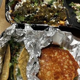 Our favorite taco truck around! Half fries / half nachos Mulita & Tacos Our favorite taco truck around! Half fries / half nachos Mulita & Tacos
