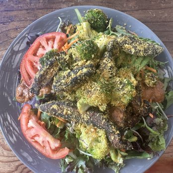 Bouldin Creek Cafe - Tarzen's Big Salad - Vegetarian Near Me - Austin, Texas