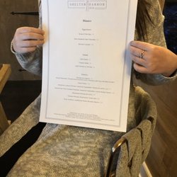 Shelter Harbor Inn - Dinner Menu (100619)