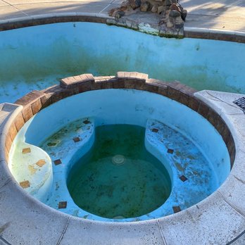 A&S Aquatic Solutions - Drained ugh what an eye sore - Pool & Hot Tub Service Near Me