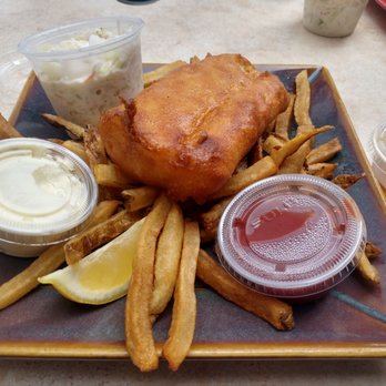 The Harp - 1/2portion of beer battered cod. Yummy - Irish Near Me - Cleveland, Ohio The Harp - 1/2portion of beer battered cod. Yummy - Irish Near Me - Cleveland, Ohio