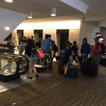 The Westin Seattle - The shortest line we saw for the elevators during our stay. - Hotels Near Me - Seattle, Washington