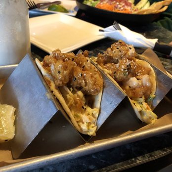 Kings Dining & Entertainment - Shrimp taco with flour tortilla - Bowling Near Me - Burlington, Massachusetts