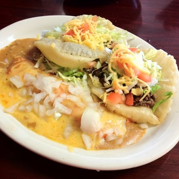 Sely's Mexican Restaurant - A LA Cart - Two Puffy Beef Tacos and one Chese Enchilada - Mexican Near Me - Schertz, Texas Sely's Mexican Restaurant - A LA Cart - Two Puffy Beef Tacos and one Chese Enchilada - Mexican Near Me - Schertz, Texas