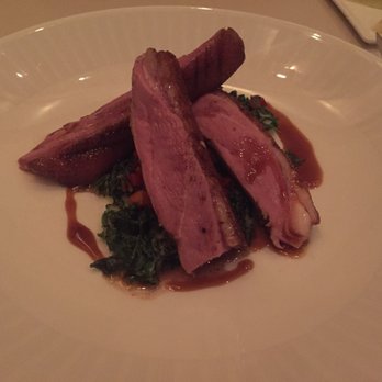 Uproot - Duck... perfect portion, in my opinion. Never had duck, but I was told it's one of the chef's best dishes. Go for it! - New American Near Me - Warren, New Jersey