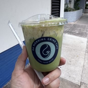 Da Morning Grind Cafe - Matcha-nana (12oz) - Coffee & Tea Near Me - Honolulu, Hawaii Da Morning Grind Cafe - Matcha-nana (12oz) - Coffee & Tea Near Me - Honolulu, Hawaii