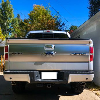 BDM Performance Exhaust - Custom F150 true dual exhaust - subdued tips make it look like a factory performance option. Classy! - Auto Repair Near Me - Denver, Colorado BDM Performance Exhaust - Custom F150 true dual exhaust - subdued tips make it look like a factory performance option. Classy! - Auto Repair Near Me - Denver, Colorado