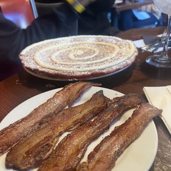 The Griddle Cafe - Red Velvet Pancake Bacon - Breakfast & Brunch Near Me - Los Angeles, California The Griddle Cafe - Red Velvet Pancake Bacon - Breakfast & Brunch Near Me - Los Angeles, California