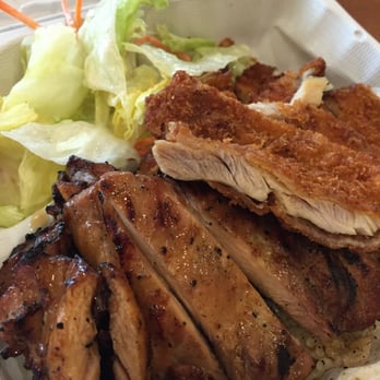 Okinawa Teriyaki - chicken teriyaki and katsu combo :] - Chinese Near Me - Seattle, Washington