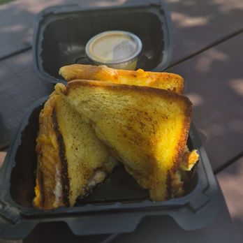 Cafeinado Coffee - Bacon grilled cheese sandwich - Mexican Near Me - Bakersfield, California Cafeinado Coffee - Bacon grilled cheese sandwich - Mexican Near Me - Bakersfield, California