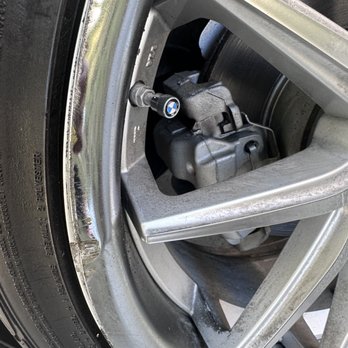 Escondido Valley Car Wash - Dents and scratches in all four of my wheels after letting Escondido Valley Car Wash wash my car. - Auto Detailing Near Me - Escondido, California
