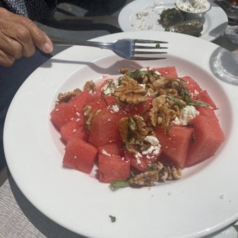 Mozaic - Watermelon Salad - Mediterranean Near Me - Santa Cruz, California