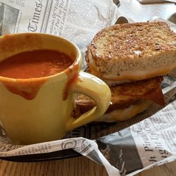 Gator's Grilled Cheese Emporium - 4 Cheese Grilled Cheese with Tomato Soup