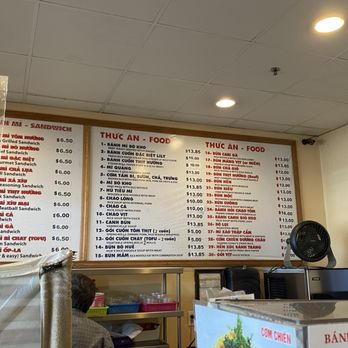 Lily's Sandwich - Menu 4/13/2024 - Vietnamese Near Me - Austin, Texas