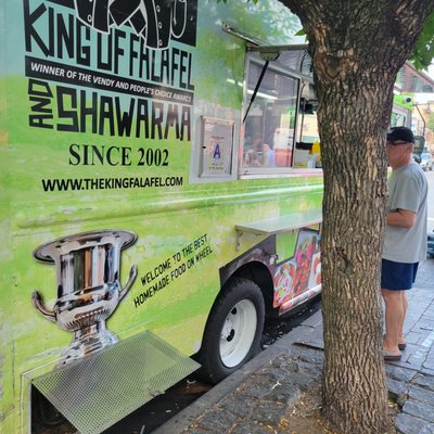 King Of Falafel & Shawarma Cart by null