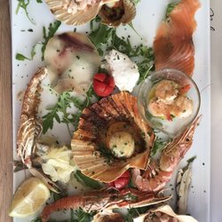Blu Marino - Antipasto Marino. Cold and Hot Seafood Platter