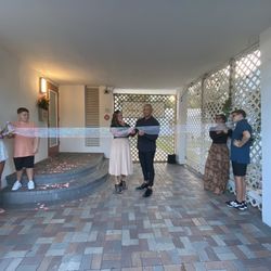 The Peach Rose Connection - Ribbon cutting ceremony