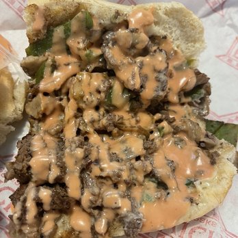 Bruchi's CheeseSteaks & Salads - Sorry I love their fry sauce! - Cheesesteaks Near Me - Sacramento, California Bruchi's CheeseSteaks & Salads - Sorry I love their fry sauce! - Cheesesteaks Near Me - Sacramento, California