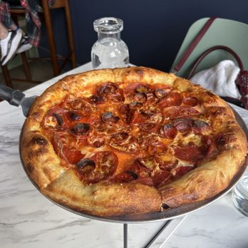 Johnny Bechamel's - Pepperoni pizza - Italian Near Me - Denver, Colorado Johnny Bechamel's - Pepperoni pizza - Italian Near Me - Denver, Colorado