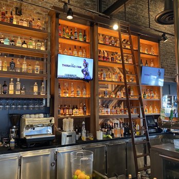 Saint & Second - Yelp won't let me make a review without a photo, so here's one of the bar. - New American Near Me - Long Beach, California