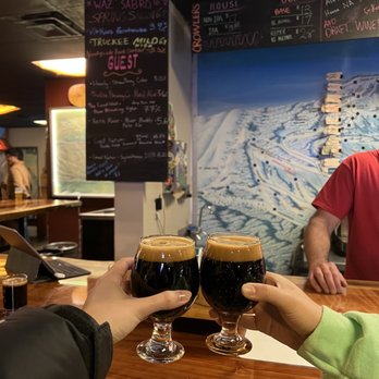 Donner Creek Brewing - Double fudge stout - so so good - Cideries Near Me - Truckee, California