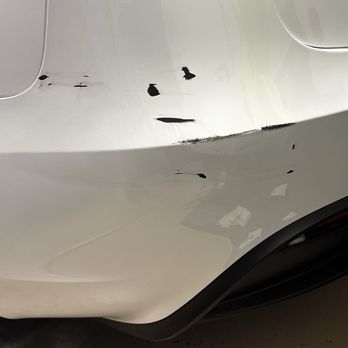 AccuCar Paint - Scuff marks on my rear bumper. Tesla M3 - Auto Repair Near Me - Carlsbad, California AccuCar Paint - Scuff marks on my rear bumper. Tesla M3 - Auto Repair Near Me - Carlsbad, California