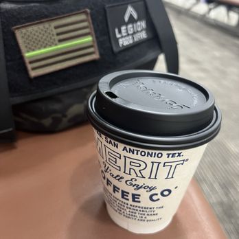 Merit Coffee - SAT Airport - Coffee & Tea Near Me - San Antonio, Texas